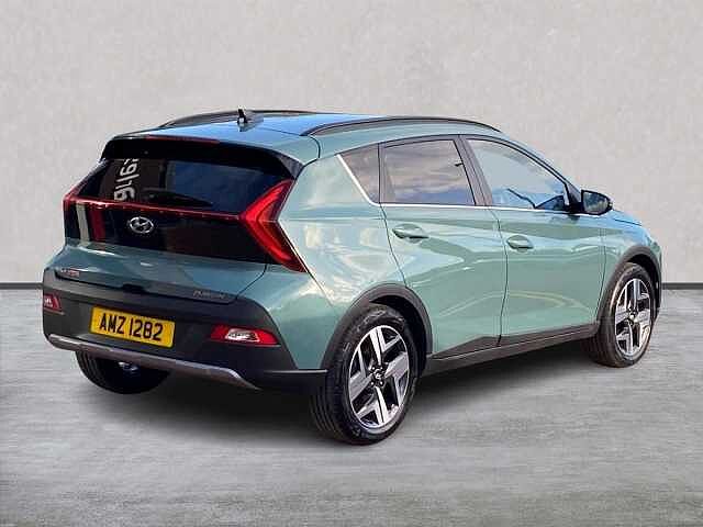 Hyundai BAYON 1.0 T-Gdi Mhev Premium Suv 5Dr Petrol Hybrid Dct Euro 6 (S/S) (100 Ps) Mangrove Green