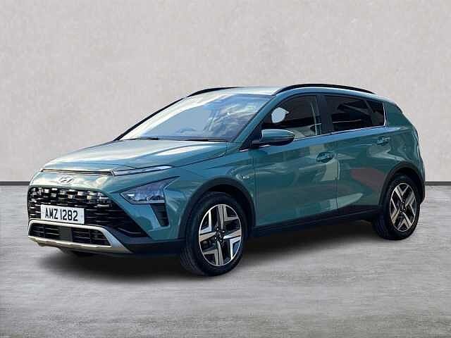 Hyundai BAYON 1.0 T-Gdi Mhev Premium Suv 5Dr Petrol Hybrid Dct Euro 6 (S/S) (100 Ps) Mangrove Green