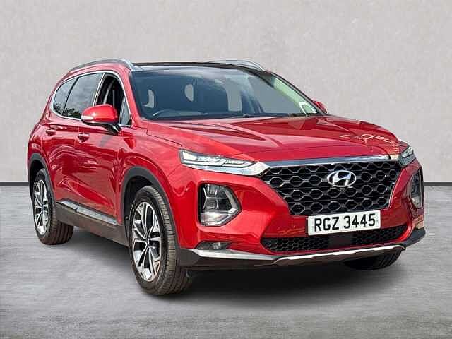 Hyundai SANTA FE 2.2 Crdi Premium Se Suv 5Dr Diesel Auto 4Wd Euro 6 (S/S) 7 Seat (200 Ps) Lava Orange
