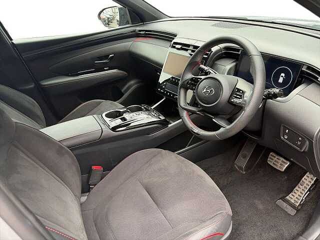 Hyundai TUCSON 1.6 H T-Gdi N Line Suv 5Dr Petrol Hybrid Auto Euro 6 (S/S) (230 Ps) Shimmering Silver