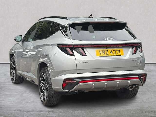 Hyundai TUCSON 1.6 H T-Gdi N Line Suv 5Dr Petrol Hybrid Auto Euro 6 (S/S) (230 Ps) Shimmering Silver